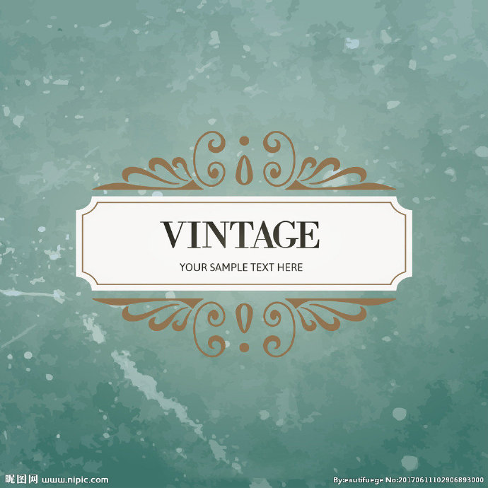 G复古背景模板背