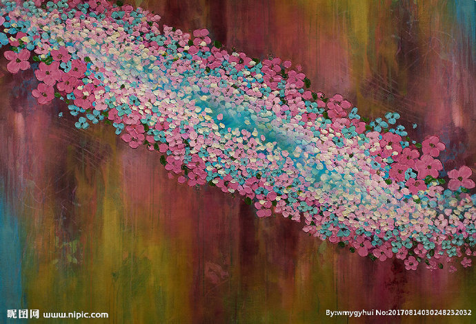 G复古油画花油画