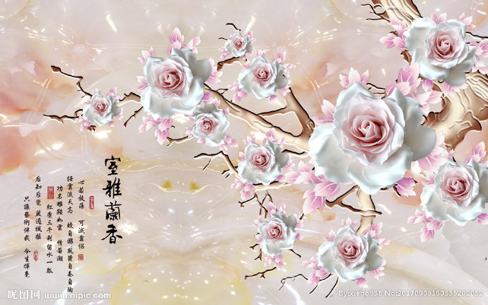 G雅诗兰香牡丹花