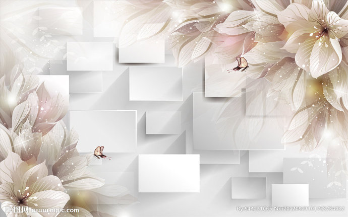 G梦幻立体背景背