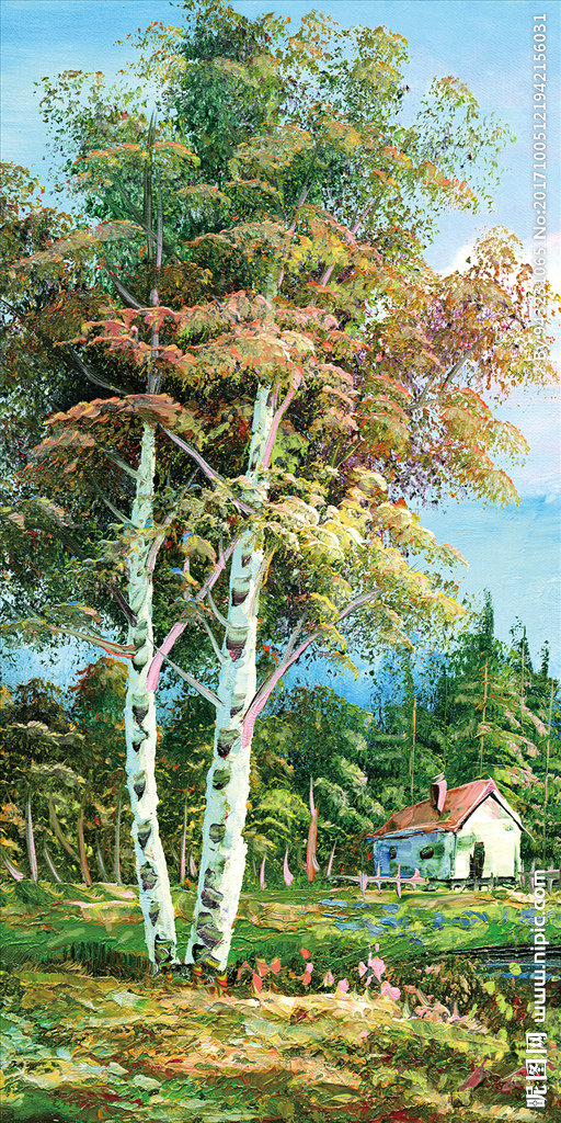 G油画玄关油画玄