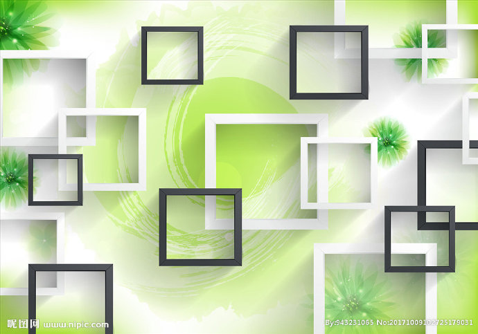 G梦幻立体背景墙