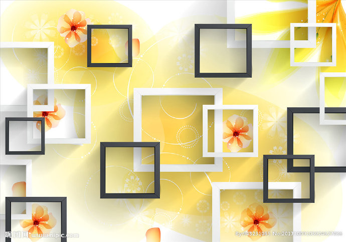 G梦幻立体背景墙