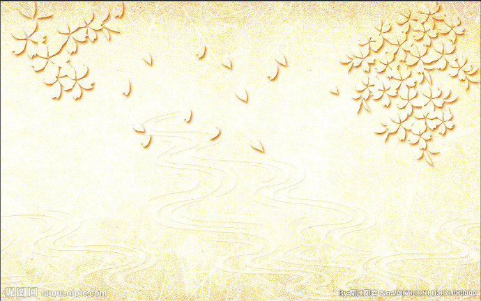 G仿古怀旧樱花背