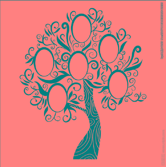 G相框树背景墙相