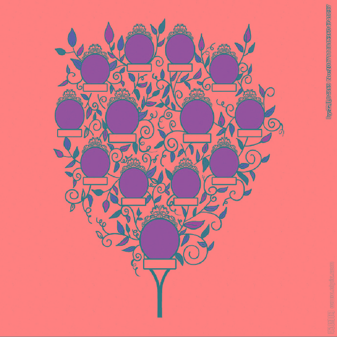 G相框树背景墙相