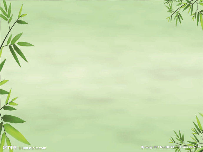 G竹叶背景背景墙