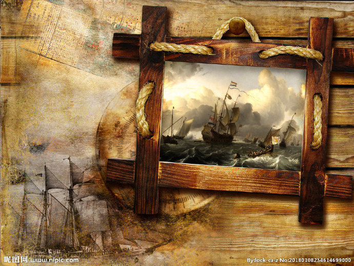 G木框复古装饰画