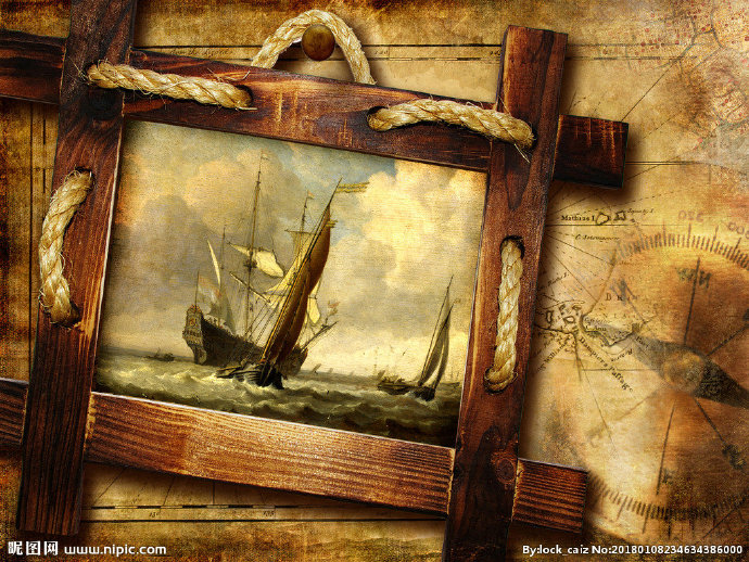 G木框复古装饰画