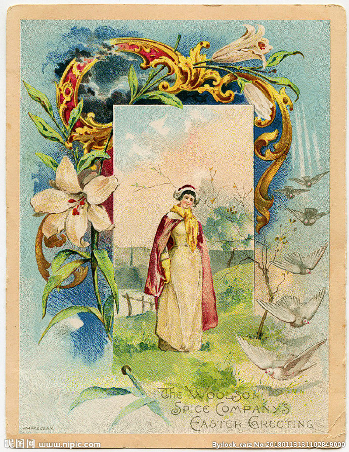 G复古人物装饰画