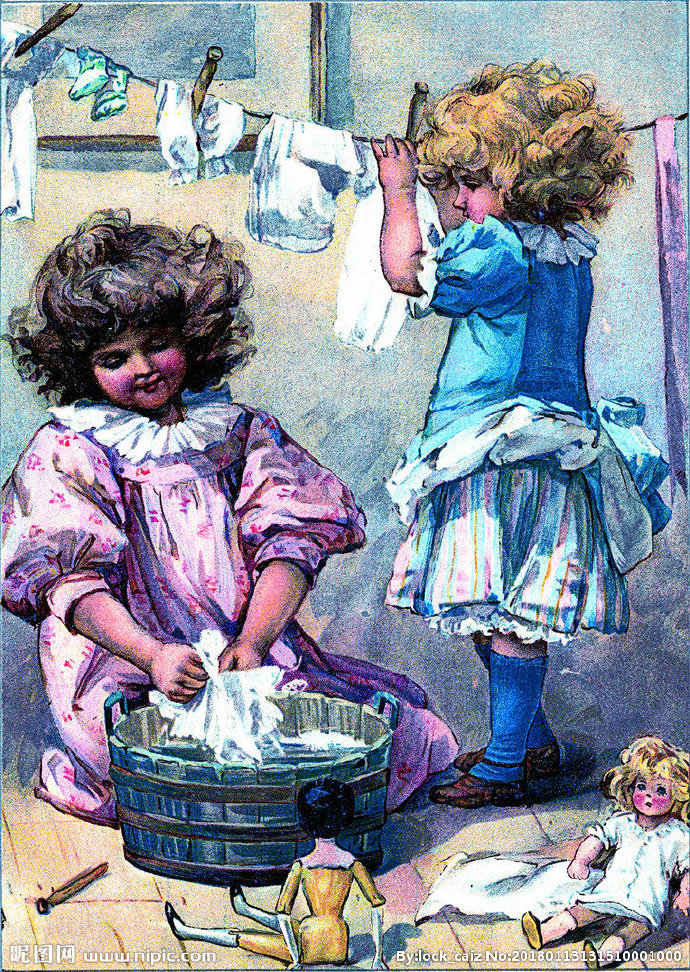 G复古人物装饰画