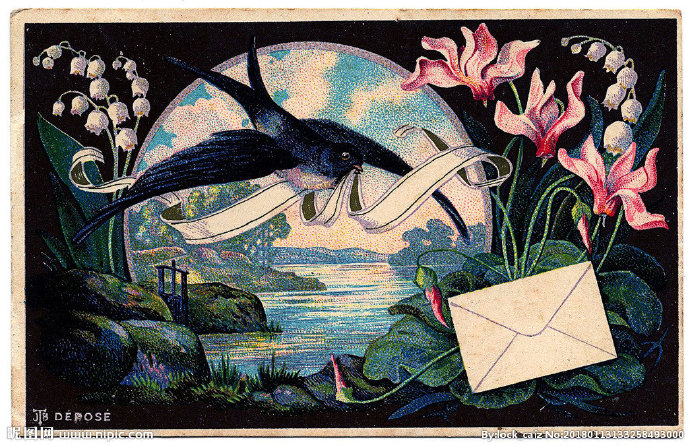 G复古鸟类装饰画