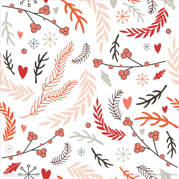 G圣诞树挂无缝背