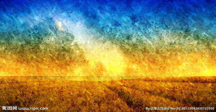 G油画背景墙油画