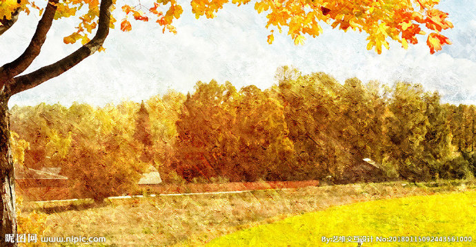 G油画背景墙油画