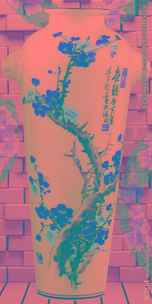 G中国风青花瓷P