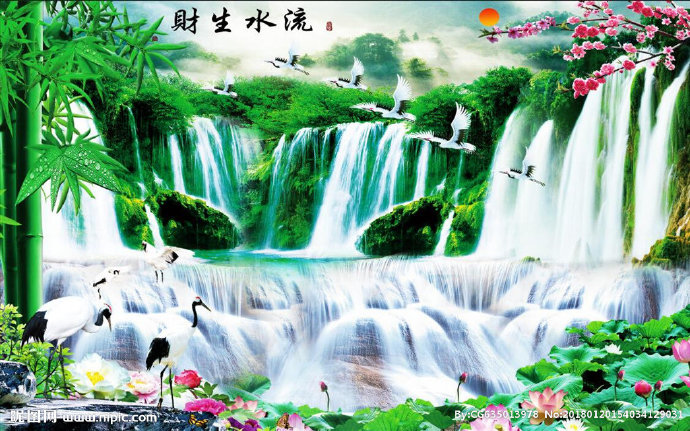 G3D流水生财竹