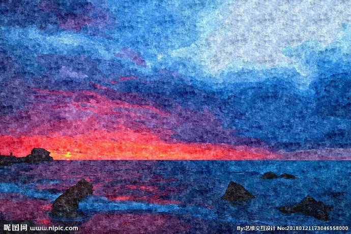 G油画背景墙油画
