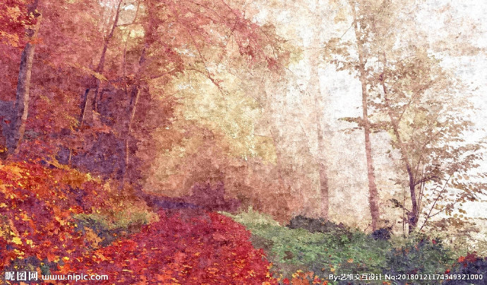G油画背景墙油画