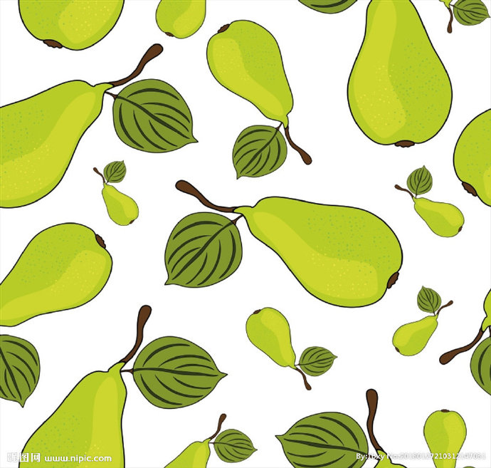 G水果无缝背景矢