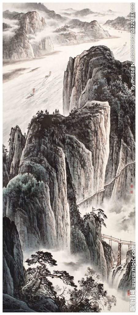 G大好河山背景墙