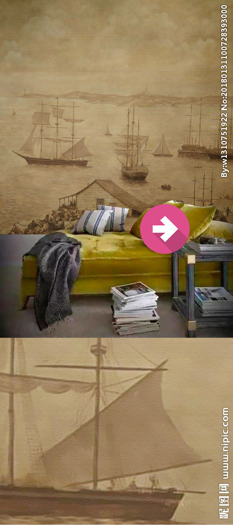 G欧式宫廷帆船出
