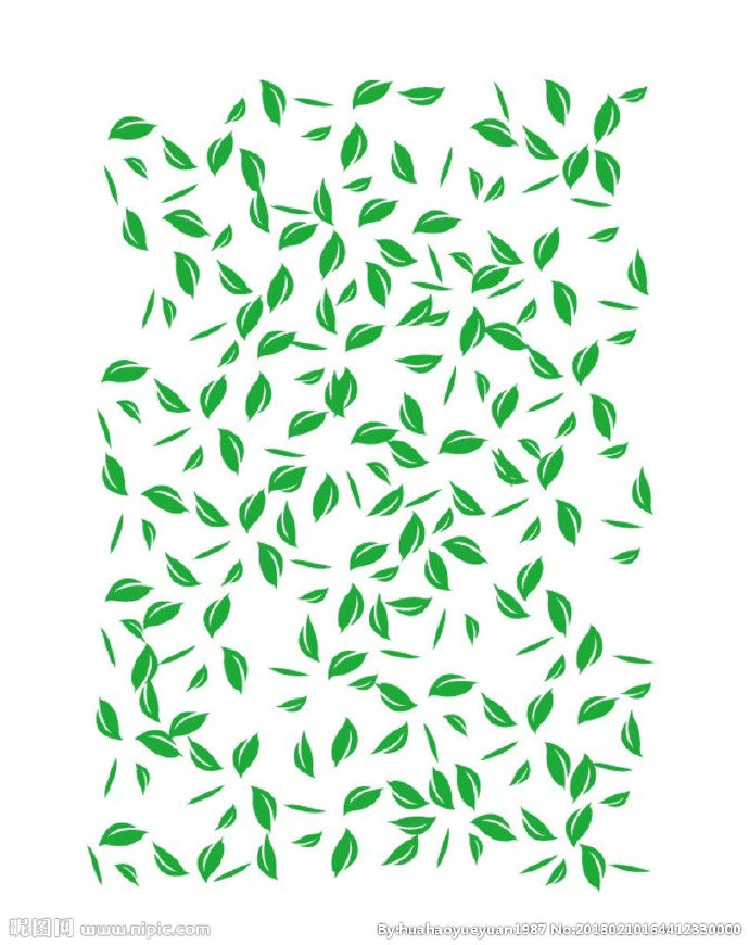 G树叶背景背景墙