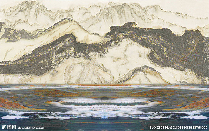 G流水生财背景墙