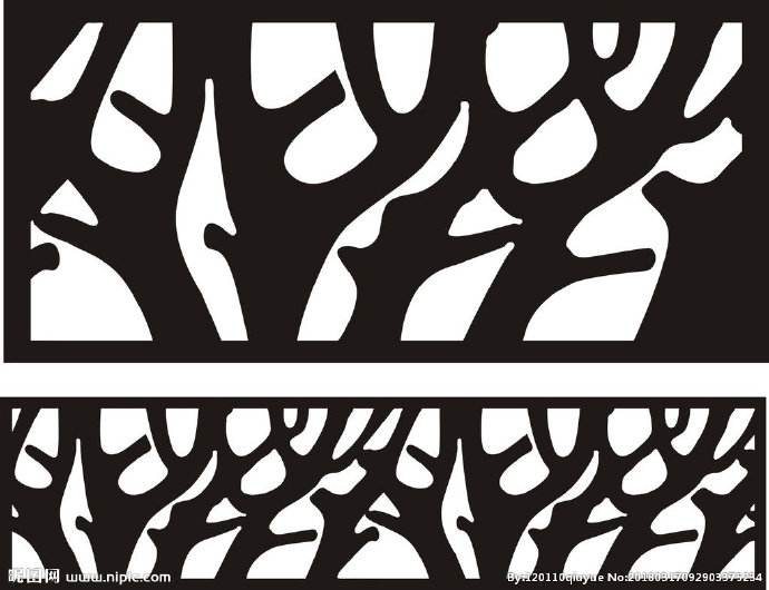 G树干背景墙树干