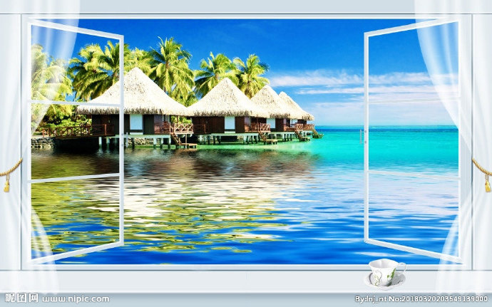 G海景窗外3D背