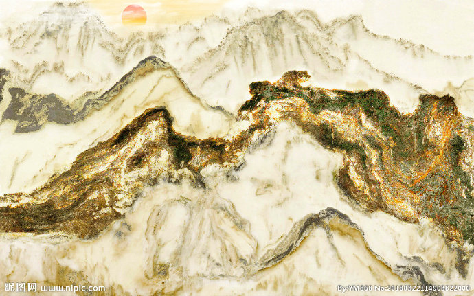 G江山如画背景墙