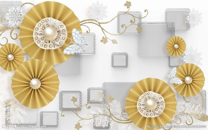 G豪华太阳花朵立