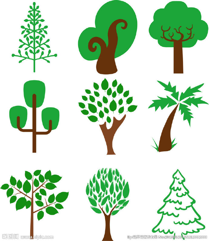 G树背景墙树背景