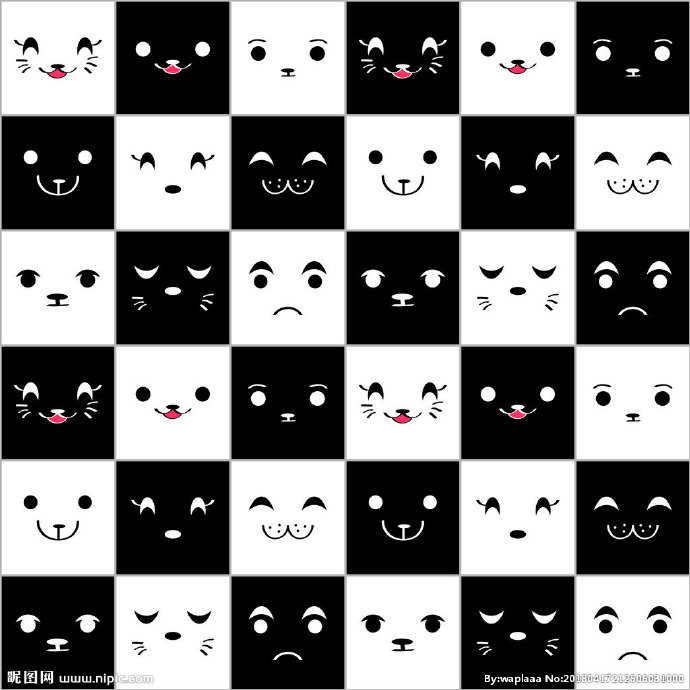 G卡通小猫儿童房