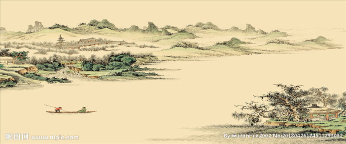 G大型抽象复古山