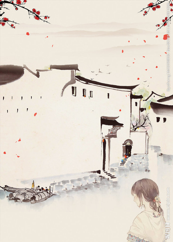 G古风唯美建筑背