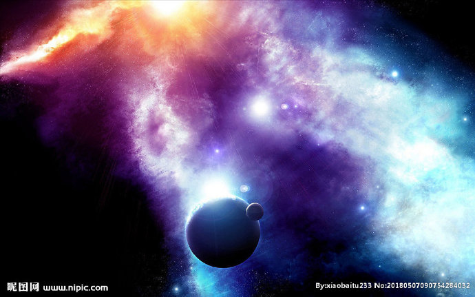 G梦幻星空背景墙