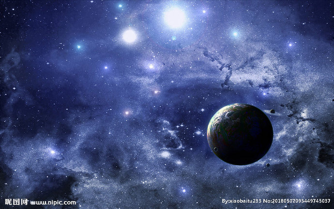 G梦幻星空背景墙