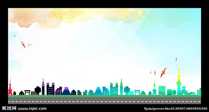 G水墨背景背景墙