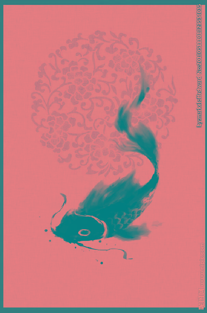 G水墨背景背景墙