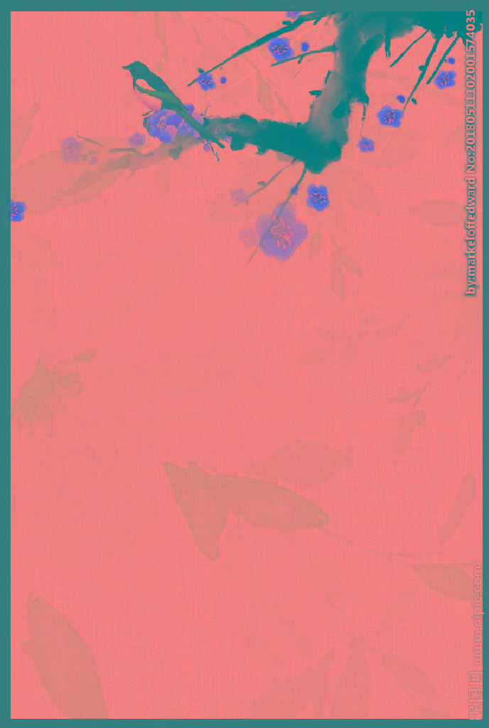 G水墨背景背景墙