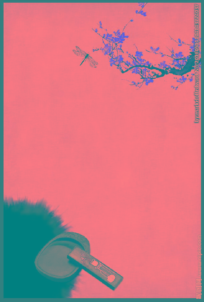 G水墨背景背景墙