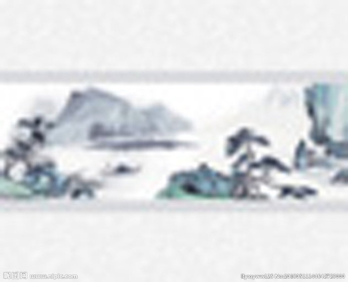 G水墨山水画 国