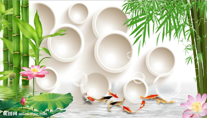G竹 背景墙背景