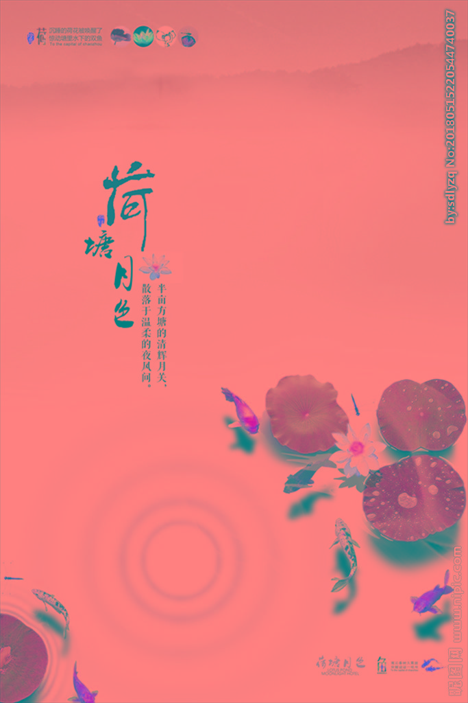 G中国风荷塘月色