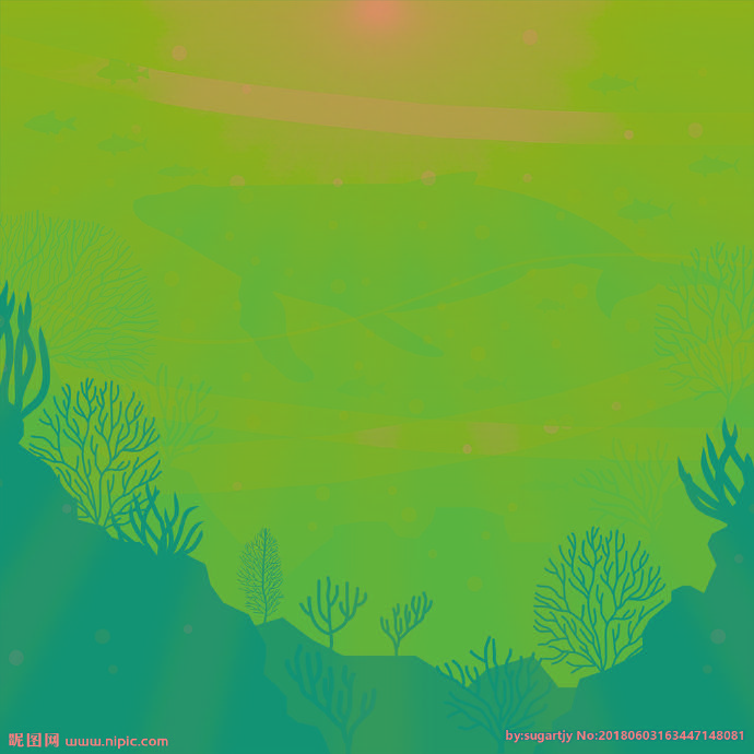 G海底世界背景墙