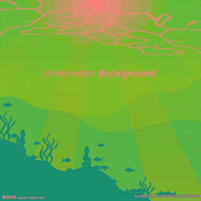 G海底世界背景墙
