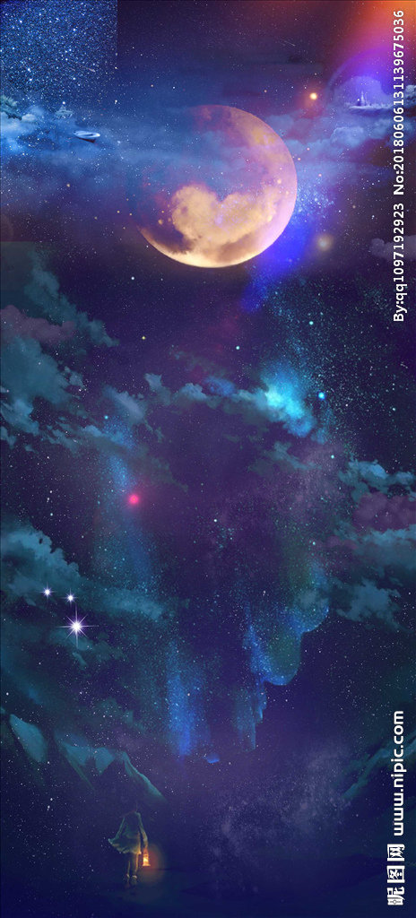 G星空背景墙星空