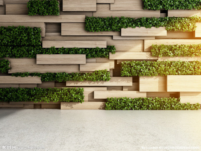 G现代立体室内墙