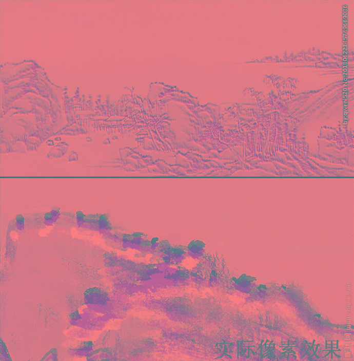 G新中式山水柔美